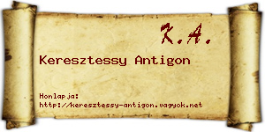Keresztessy Antigon névjegykártya